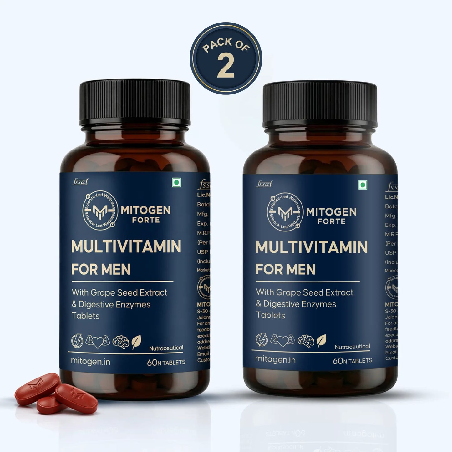 Multivitamin for Men (Pack of 2)