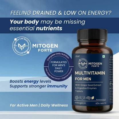 Daily Multivitamin for Energy, Strength & Recovery.