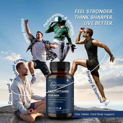 Daily Multivitamin for Energy, Strength & Recovery.