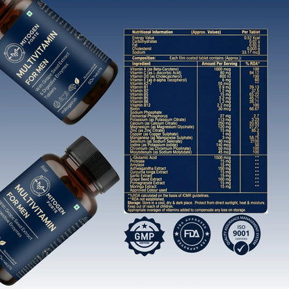 Daily Multivitamin for Energy, Strength & Recovery.