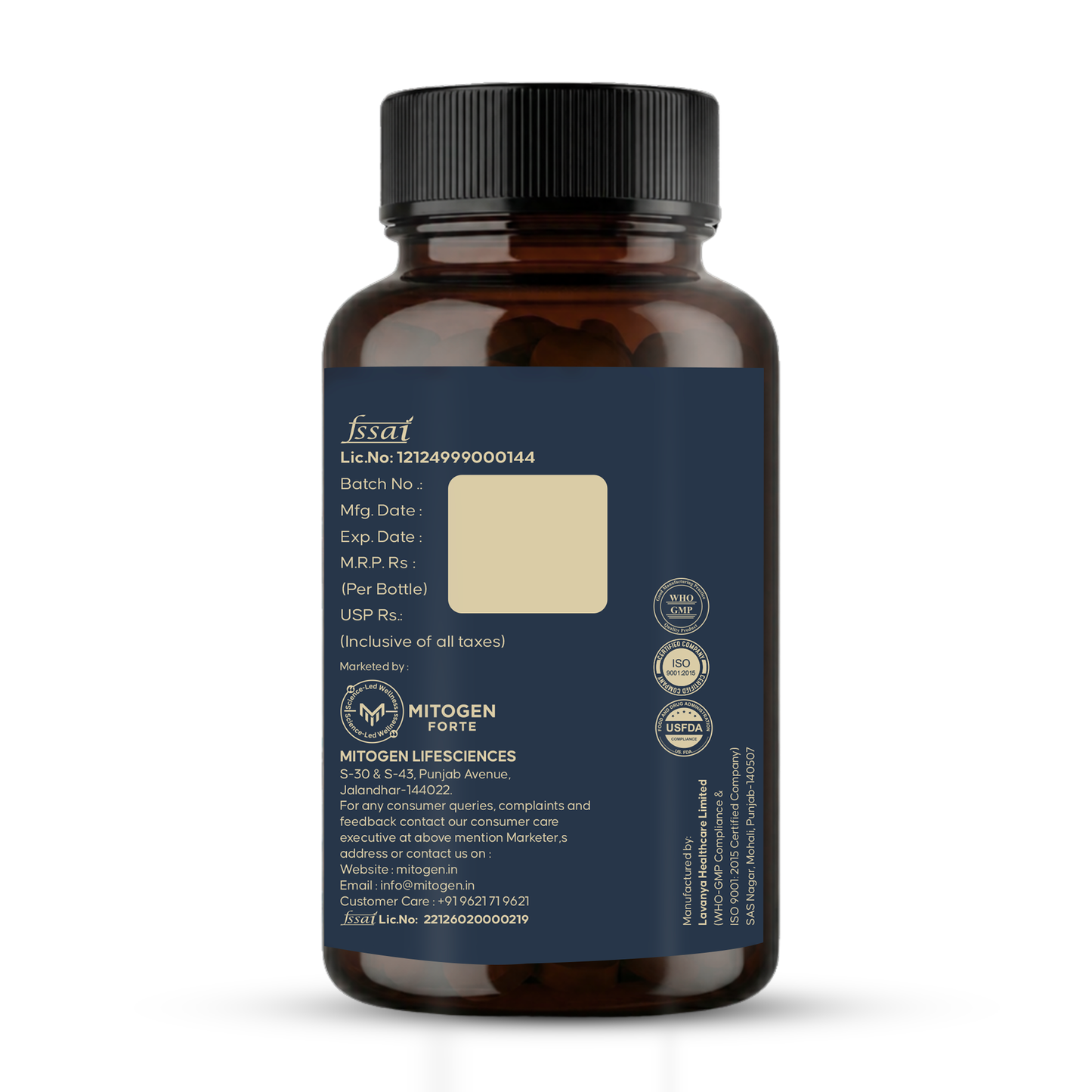 Daily Multivitamin for Energy, Strength & Recovery.
